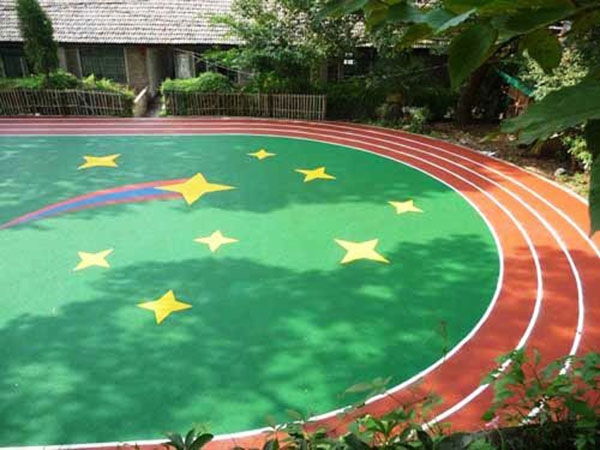 幼儿园塑胶地面